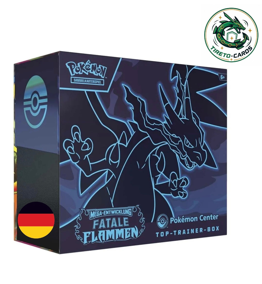Pokémon Center Top Trainer Box Fatale Flammen (DE)
