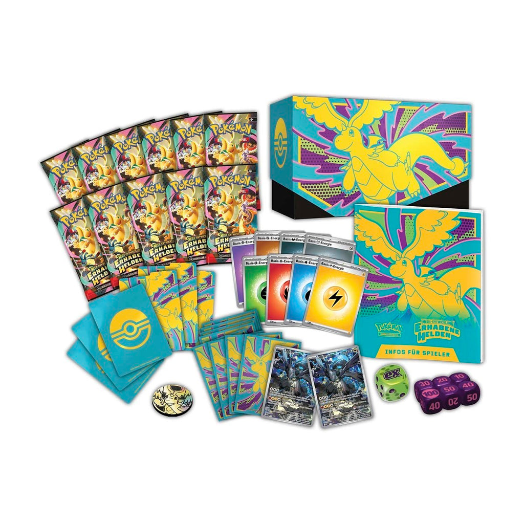 Pokémon Center Top Trainer Box Erhabene Helden (DE)