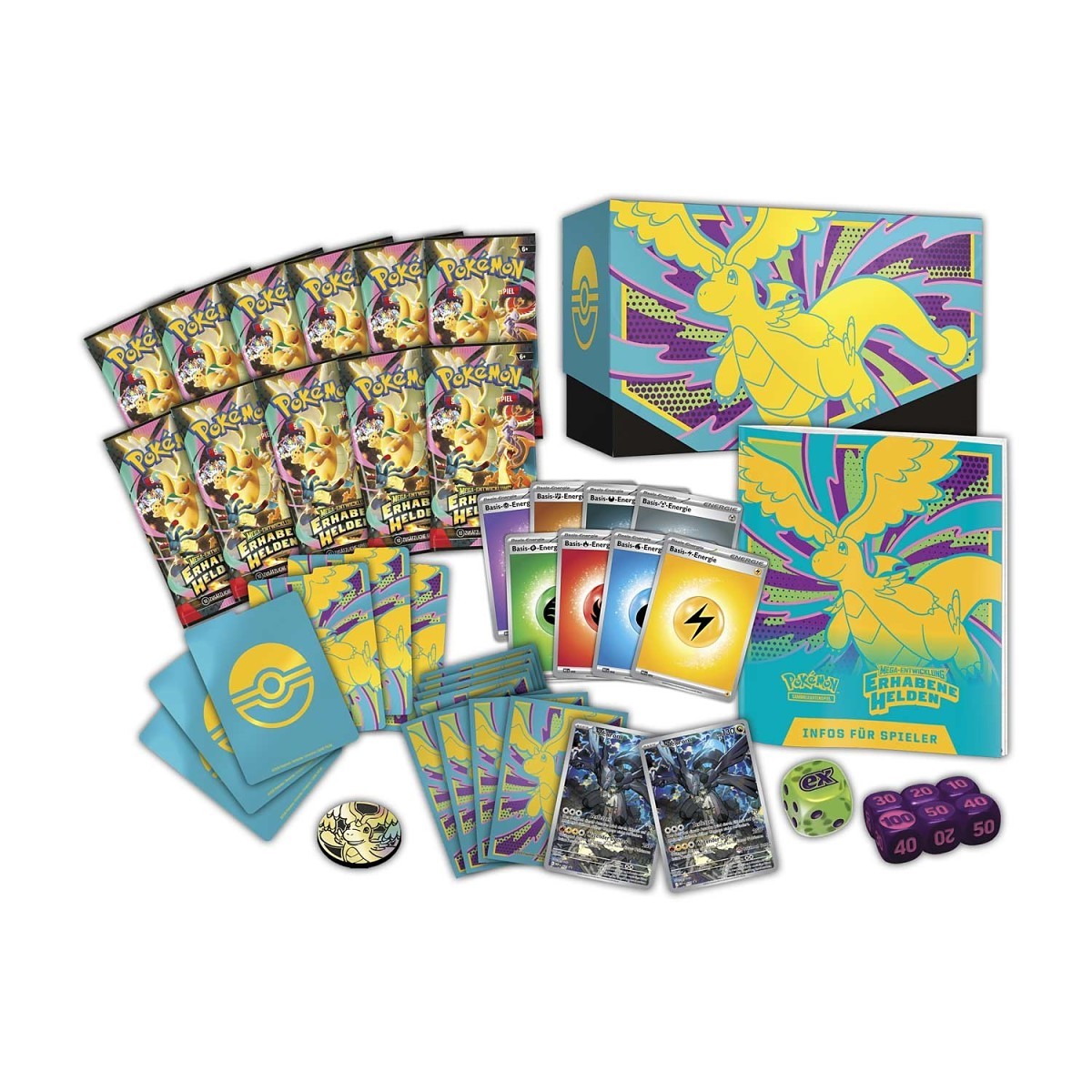 Pokémon Center Top Trainer Box Erhabene Helden (DE)