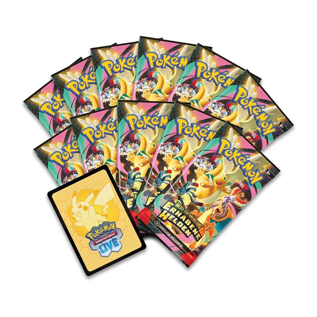 Pokémon Center Top Trainer Box Erhabene Helden (DE)